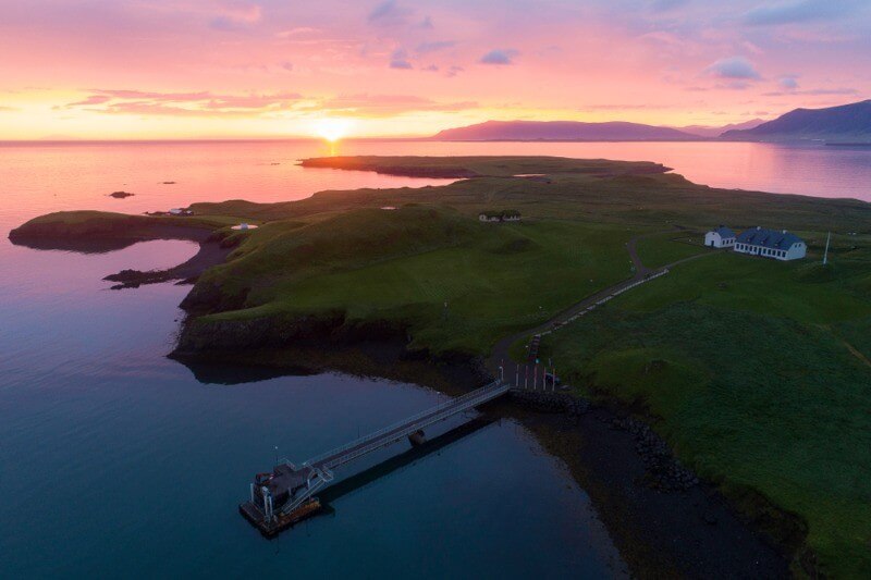 Videy island, Iceland