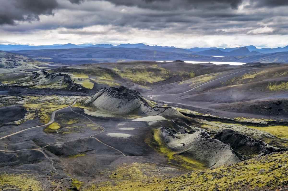 Lakagigar in Iceland, impressive volcanic area