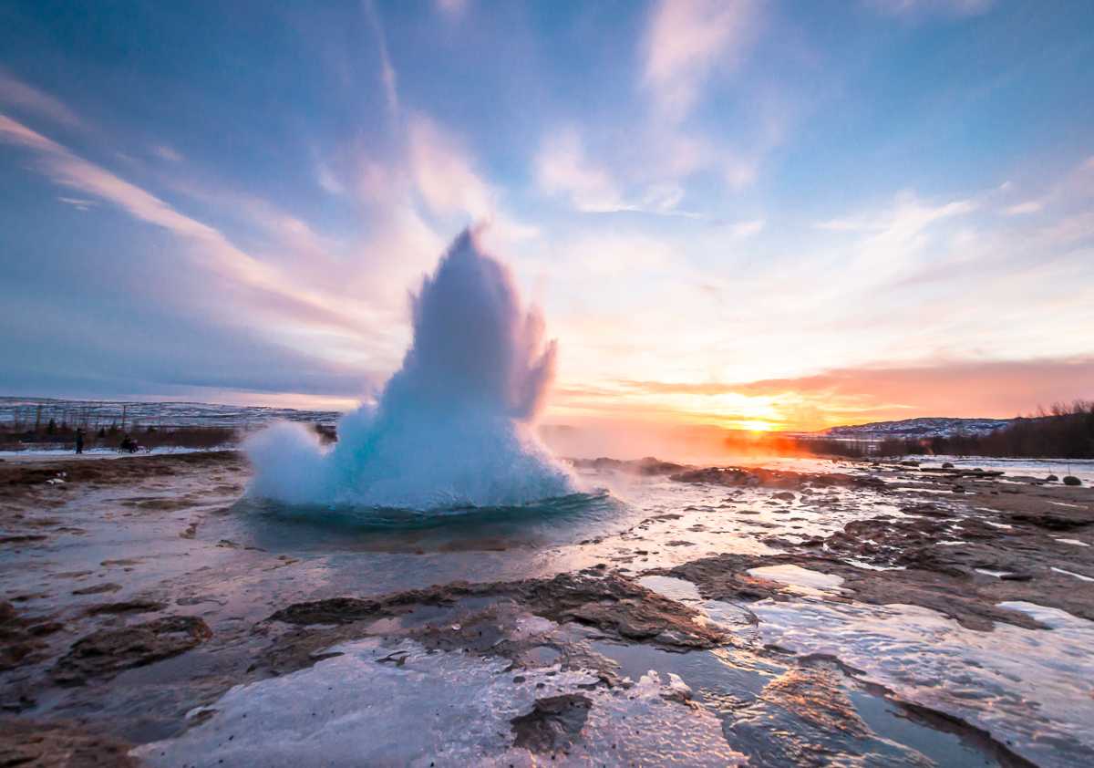 Geysir in Iceland&acute;s Golden Circle