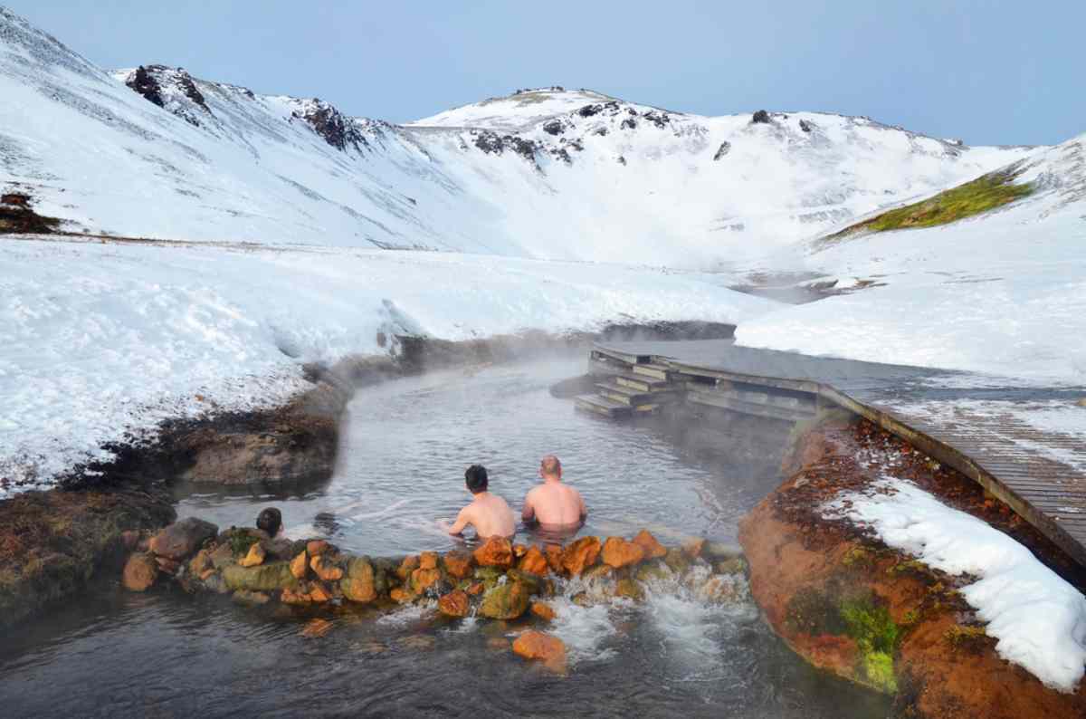 Reykjadalur Hot Spring Thermal River
