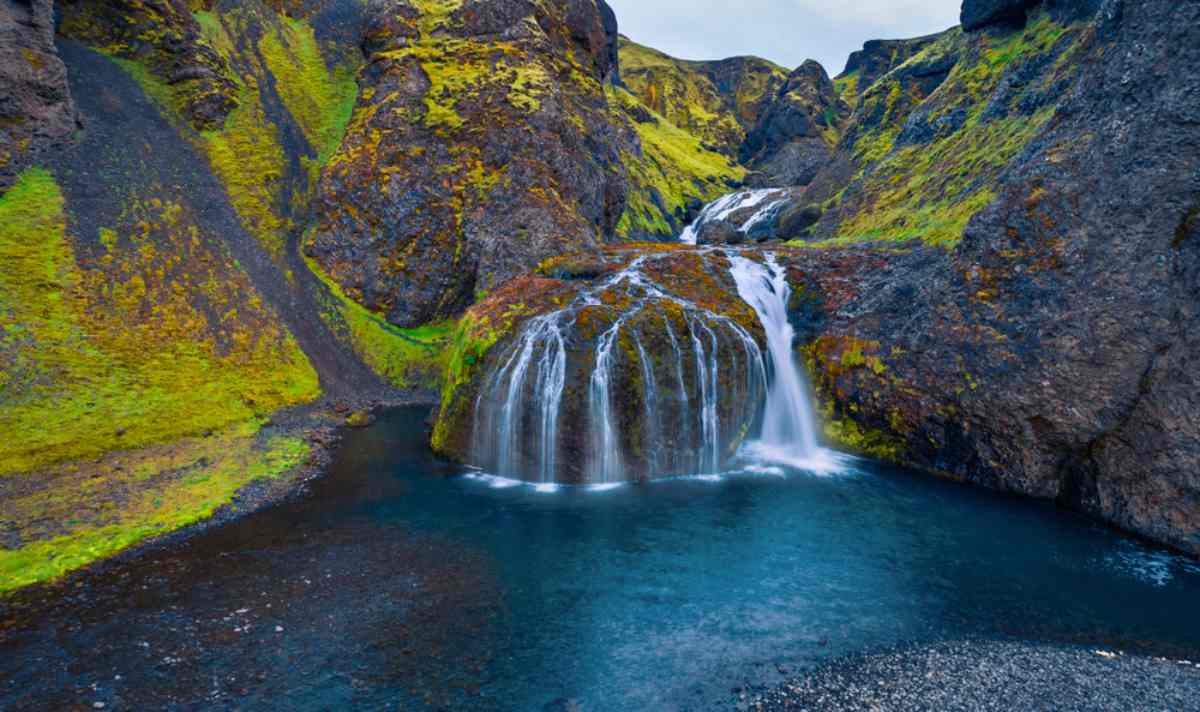 Stjórnarfoss Waterfall