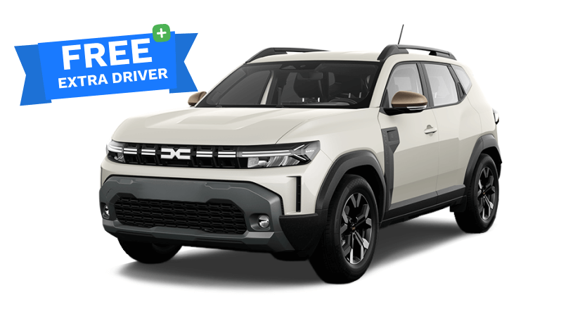 Dacia Duster 4x4 rental in Iceland