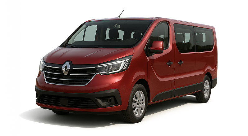 Renault Trafic 9 seats rental in Iceland