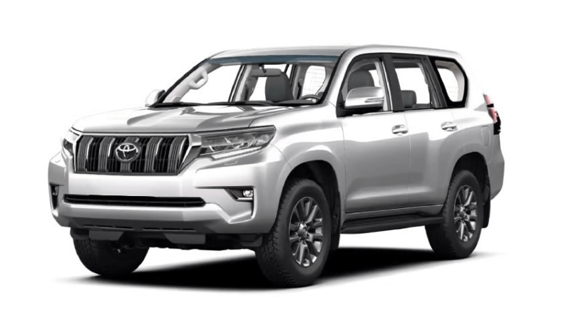 Toyota Land Cruiser 4x4 7 seats rental in Iceland