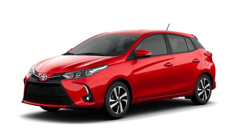 Toyota Yaris rental in Iceland